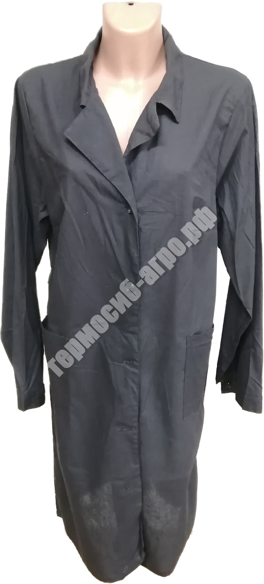 Халат темн.52/54 (х/б бязь)